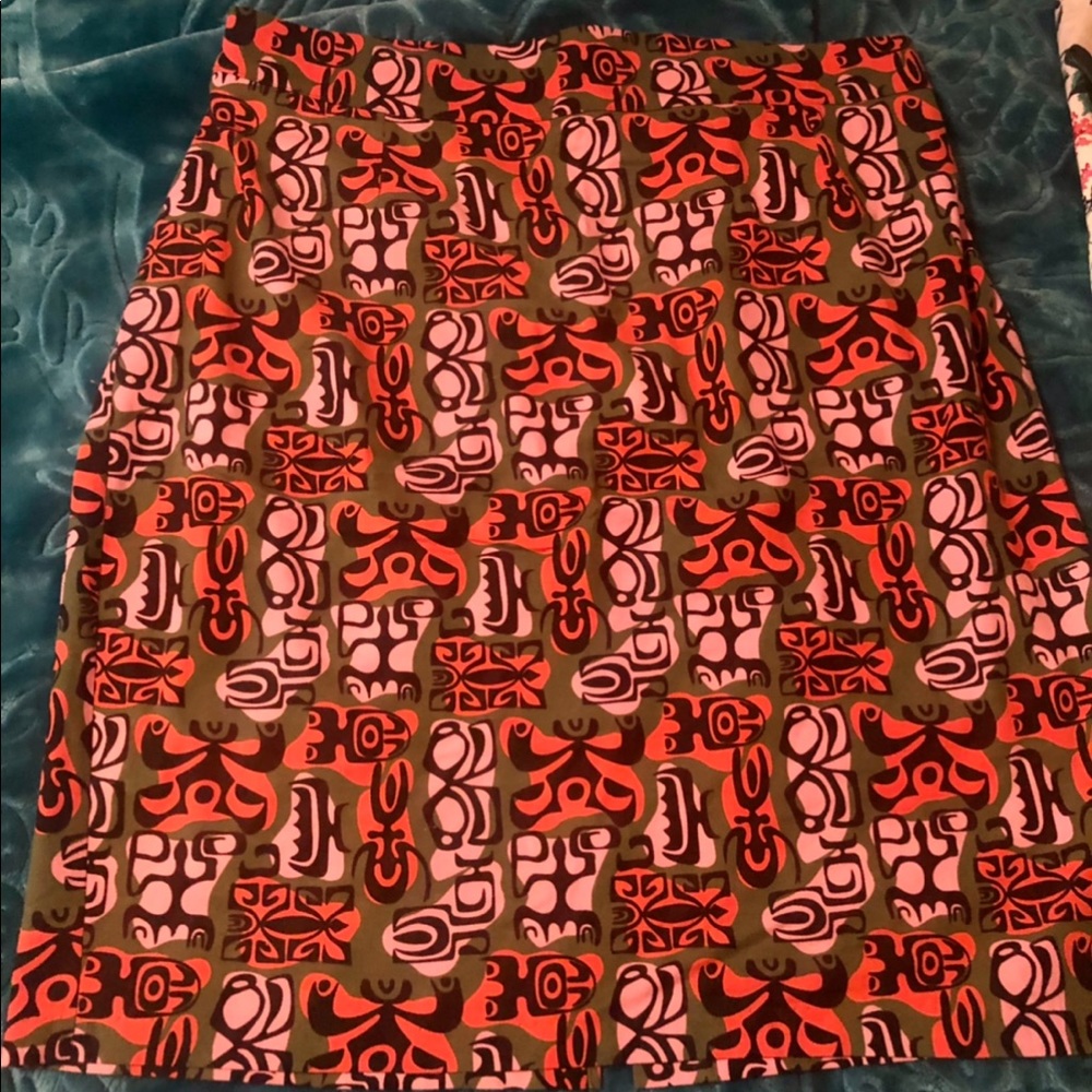 Pinup girl Laura Byrnes skirt 4X